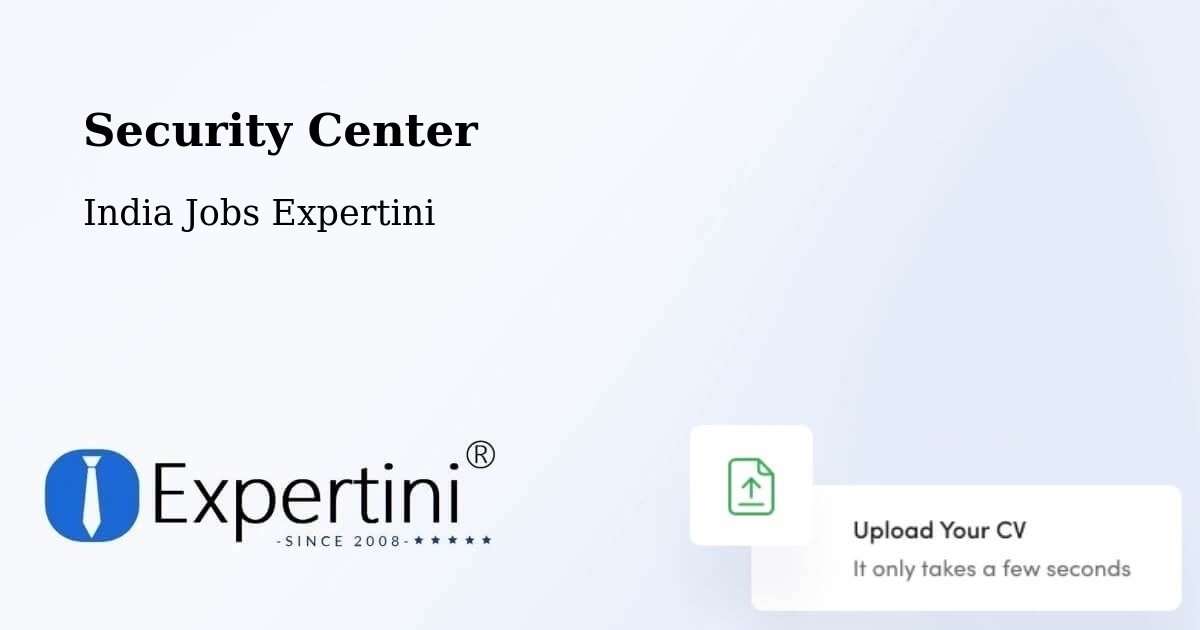 Security & Compliance – Markapur - India Jobs Expertini